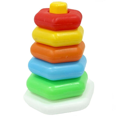 CEYLAN ADAM   Kiki Fileli Renkli Altıgen Halkalar