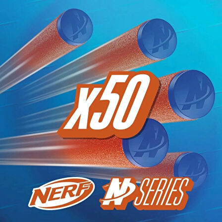CEYLAN ADAM   F8639 Nerf N Serisi Dart 50li Yedek Paket