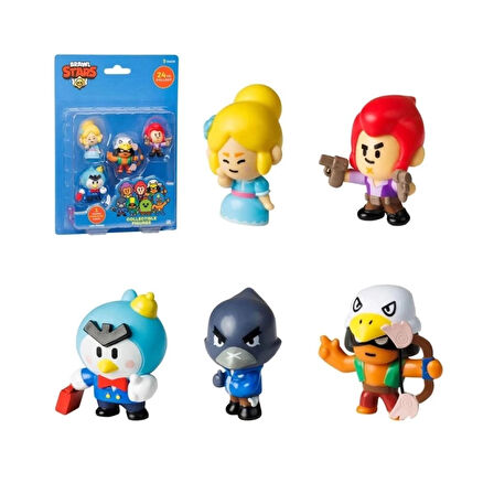 CEYLAN ADAM   PMI/BRW2040 Brawl Stars 5'li Figür -Necotoys