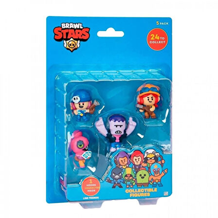 CEYLAN ADAM   PMI/BRW2040 Brawl Stars 5'li Figür -Necotoys