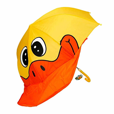 CEYLAN ADAM   2986 Ördek Şekilli Çocuk Şemsiyesi 45 cm -Sunman