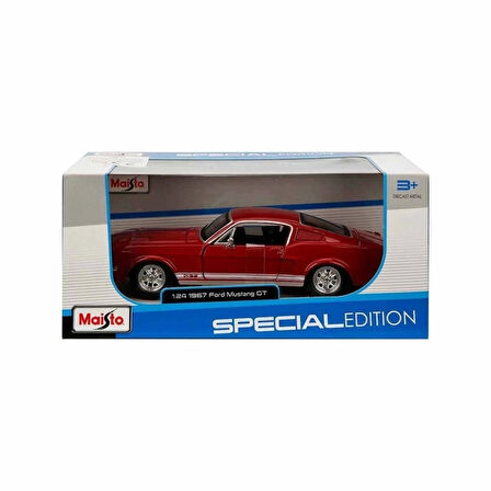 CEYLAN ADAM   MAY 31260 1:24 Maisto Ford Mustang 1967 Model Araba -Necotoys