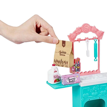 CEYLAN ADAM   Sparkle Girlz Aşçı Bebek ve Oyun Seti 27cm