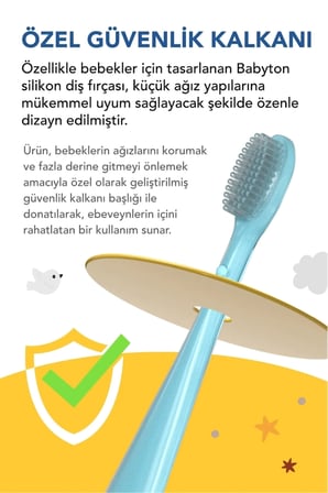 Mey İthalat Silikon Diş Fırçası