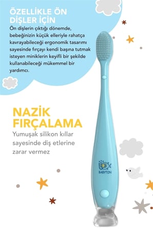 Mey İthalat Silikon Diş Fırçası