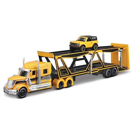 CEYLAN ADAM   Maisto 1/64 Design Seri Taşıyıcı Tır