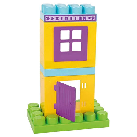 CEYLAN ADAM   03 605 Master Blok Rakamlı Tren -Pilsan Oyuncak