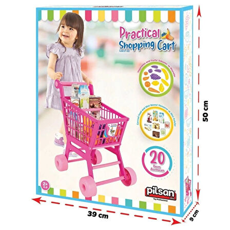 CEYLAN ADAM  07 608 Pratik Market Arabası - Oyuncak