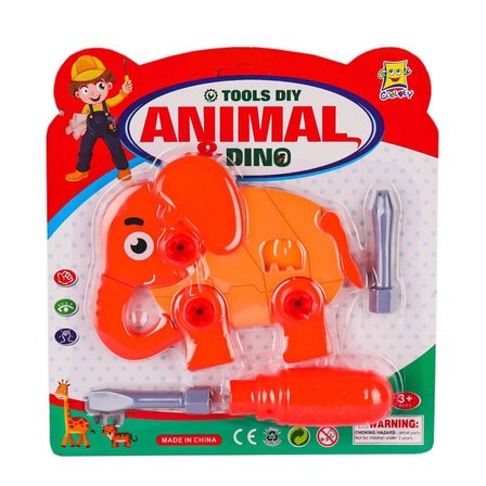 Mey İthalat® C2024-5-6 Sök Tak Hayvanlar -Birliktoys