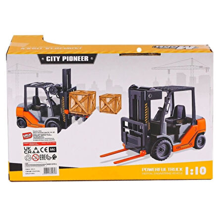 CEYLAN ADAM   9998-16 Fonksiyonel Forklift Aracı 24 cm 1:10 -Birliktoys