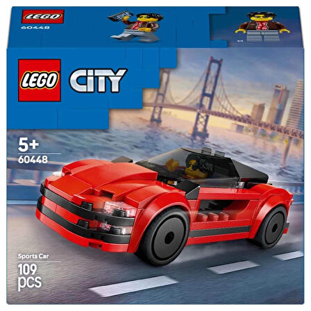 CEYLAN ADAM   LEGO City Kırmızı Spor Araba 60448