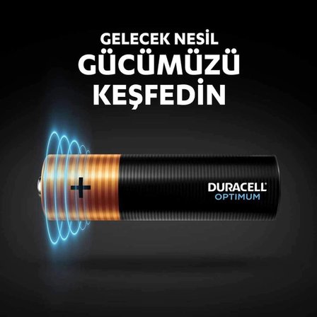 Mey İthalat®  4Lü Optimum AA Kalem Pil