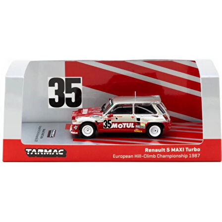 CEYLAN ADAM   Tarmac Works 1/64 Renault 5 MAXI Turbo European Hill-Climb Championship 1987 Giovanni Rossi