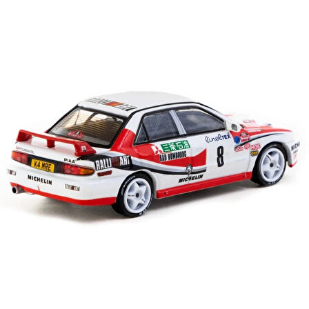 CEYLAN ADAM   Tarmac Works 1/64 Mitsubishi Lancer Evolution Rallye Monte-Carlo 1993 #8