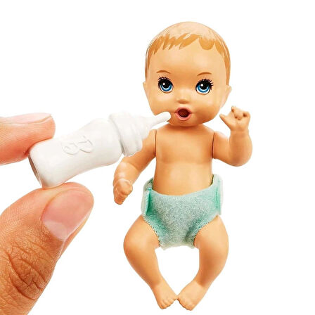 CEYLAN ADAM   HJY33 Mavi Saçlı Skipper Bebek Bakıcısı  ve Oyun Seti