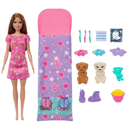 CEYLAN ADAM   HXN01 Barbie ve Köpekçikleri Pijama Partisi