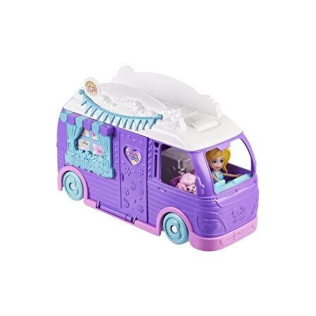 CEYLAN ADAM   JCC32 Polly Pocket Eğlenceli Karavan Oyun Seti