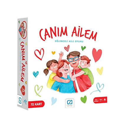 CEYLAN ADAM   CAOYN-6025 Canım Ailem Kutu Oyunu -CA Games