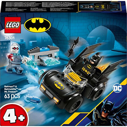CEYLAN ADAM   LEGO DC Batman: Batman ve Batmobile, Mr. Freeze’e Karşı Araç Oyun Seti 76301