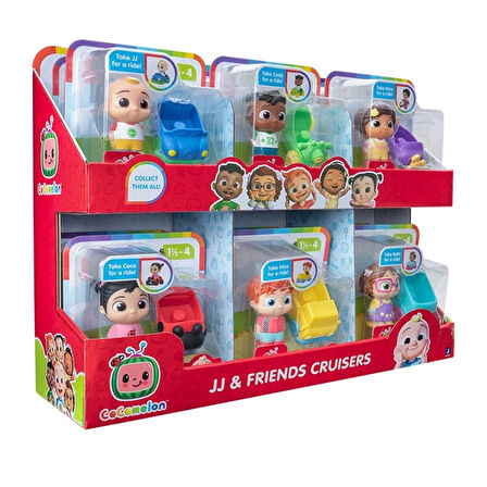 CEYLAN ADAM   Cocomelon Araçlı Tekli Figür