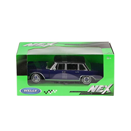 CEYLAN ADAM   24121 Welly 1963 Mercedes Benz 1:24 Model Araba -Karsan