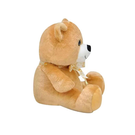 CEYLAN ADAM   1022K Göbekli Ayı 28 cm Kahverengi -Selay Oyuncak