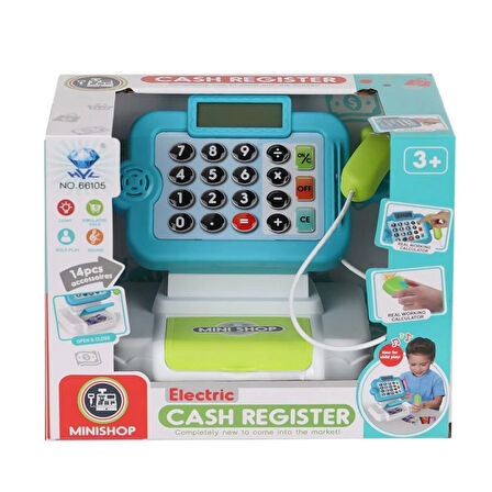 CEYLAN ADAM   66105 Sesli ve Işıklı Yazar Kasa -Prestij Oyuncak