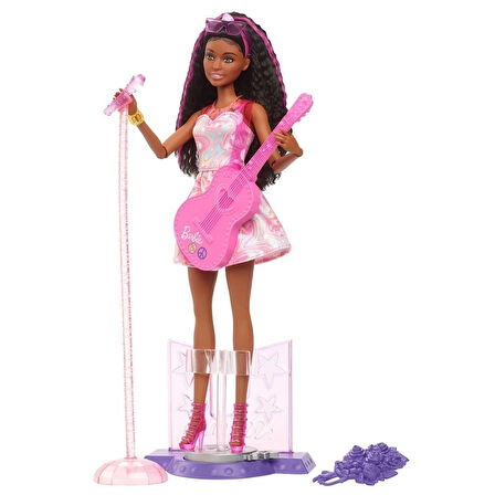 CEYLAN ADAM   HRG43 Barbie 65. Yıl Deluxe Kariyer Bebekleri - Pop Yıldızı