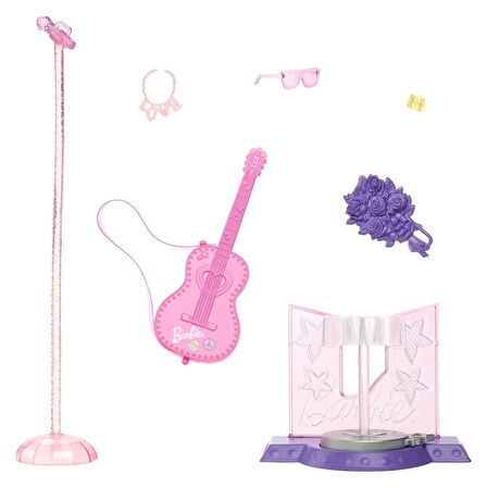 CEYLAN ADAM   HRG43 Barbie 65. Yıl Deluxe Kariyer Bebekleri - Pop Yıldızı