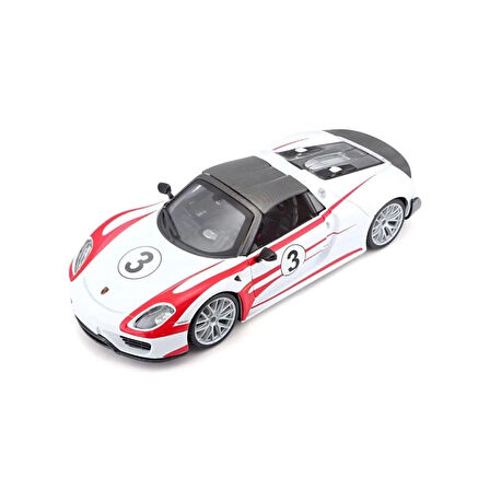 CEYLAN ADAM   28009 Burago Porsche 918 Spyder 1:24 Model Araba -Sunman