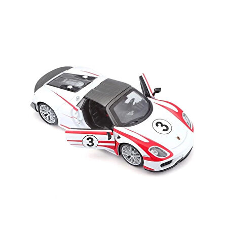 CEYLAN ADAM   28009 Burago Porsche 918 Spyder 1:24 Model Araba -Sunman