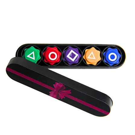 CEYLAN ADAM   Squid Games 5 Taş Oyunu Plastik Çubuk