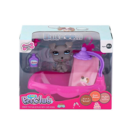 CEYLAN ADAM   KZL-CL2102B 1-4 Pet Star Banyo Keyfi -Kızılkaya Oyuncak