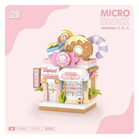 CEYLAN ADAM   LZ8604 LOZ Blok Oyuncak Mini Poşet -Vagonlife