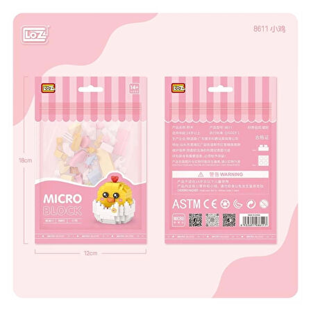 CEYLAN ADAM   LZ8611 LOZ Blok Oyuncak Mini Poşet -Vagon