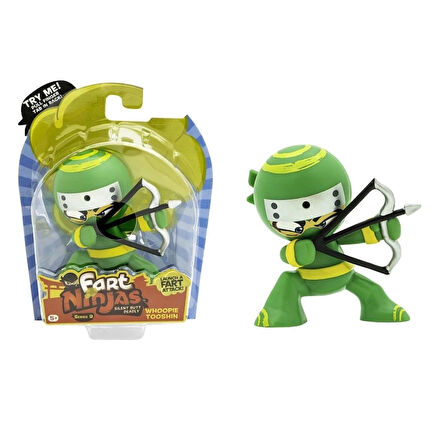 CEYLAN ADAM   FAN02001 Fart Ninja Gaz Çıkaran Figür - Sensörlü