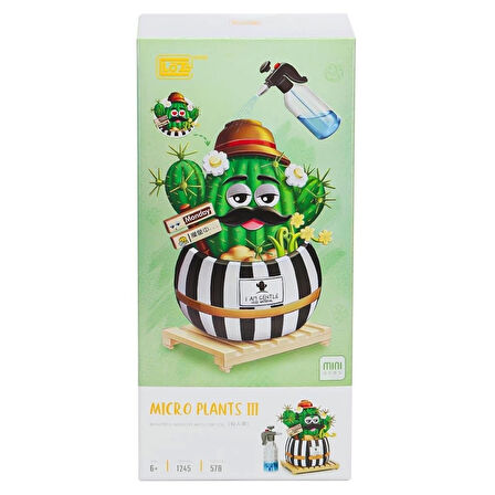 CEYLAN ADAM   LZ1245 LOZ Kaktüs Blok Seti -Vagon life