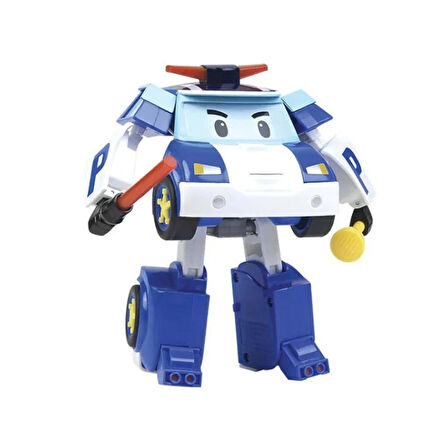 CEYLAN ADAM   POLI MRT-685 Sesli ve Işıklı Robocar Poli Büyük Transforming Robot Poli