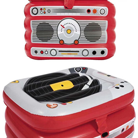 CEYLAN ADAM   Bestway Retromusic Portatif Şişme Buzdolabı 31 Litre