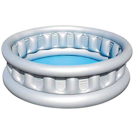 CEYLAN ADAM   Bestway Jumbo Metalik Renk Havuz