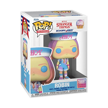 CEYLAN ADAM   Funko POP TV: Stranger Things - Robin (Scoops Ahoy)