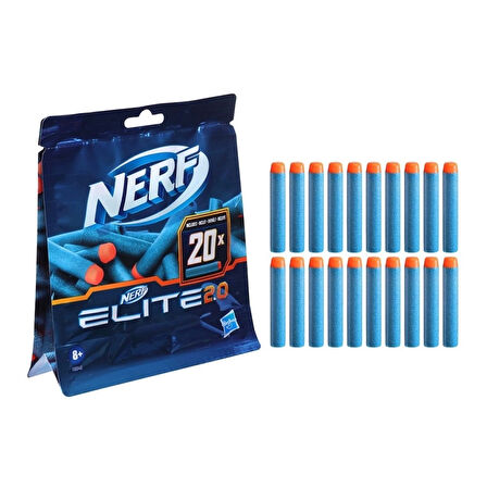 CEYLAN ADAM   F0040 Nerf N Serisi Dart 20li Yedek Paket