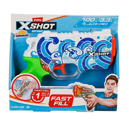 CEYLAN ADAM   X-Shot Skins Nano Fast Fill Su Tabancası 19 cm