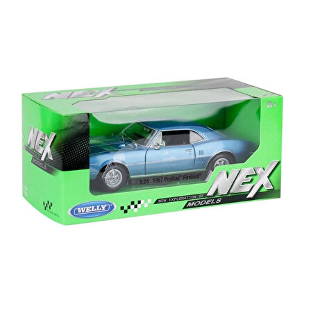 CEYLAN ADAM   22502 Welly Pontiac Firebird 1967 1:24 -Karsan Oyuncak