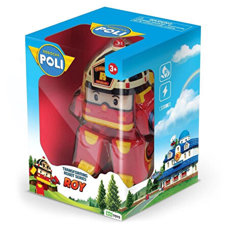 CEYLAN ADAM   POLI MRT-0652 Robocar Poli Transforming Robot Roy Figür -Necotoys