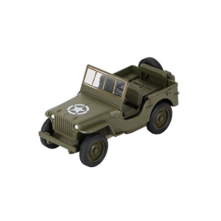 CEYLAN ADAM   43723 Welly Jeep Willys 1:32 -Karsan Oyuncak