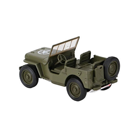 CEYLAN ADAM   43723 Welly Jeep Willys 1:32 -Karsan Oyuncak