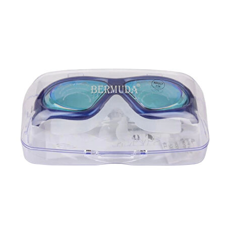 CEYLAN ADAM   KZLD-AF2800 Bermuda Aynalı Sörf Yüzücü Gözlüğü ICB12