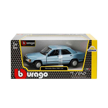 CEYLAN ADAM   1021103 1:24 Mercedes Benz 1987 190 E Model Araba