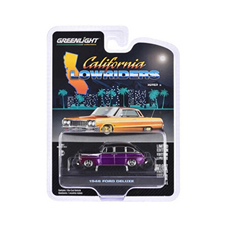 CEYLAN ADAM   Greenlight 1/64 California Lowriders Series 6- 1946 Fordor Super Deluxe